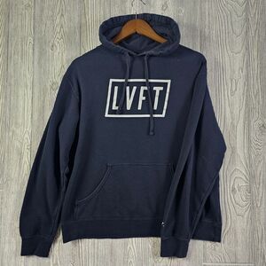 Live Fit LVFT Pullover Hoodie Women's‎  Large Black Faded Performance Pullover
